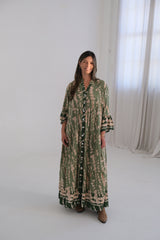 Vestido Iris Verde Seco