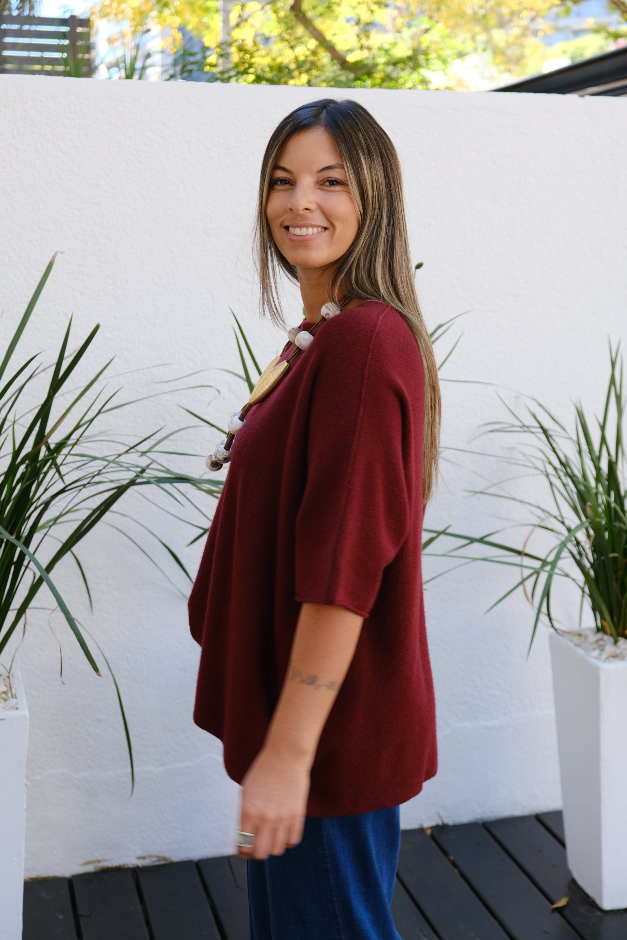 Sweater Primario Bordó