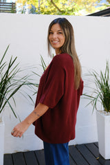 Sweater Primario Bordó