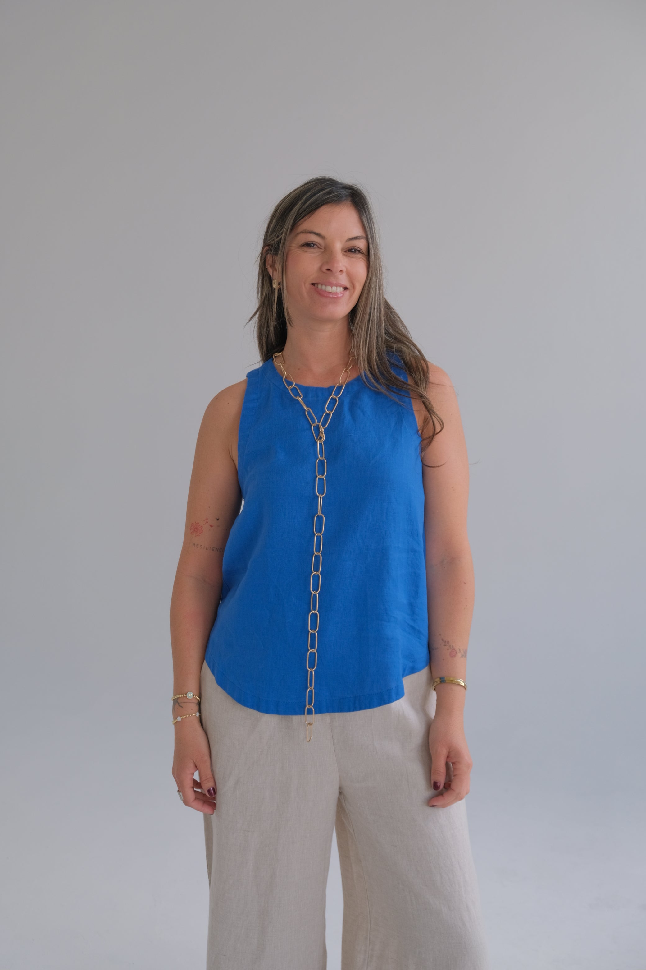 Musculosa Comodín azul CÁPSULA