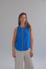 Musculosa Comodín azul CÁPSULA