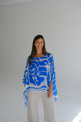 Blusa Aura Azul Francia