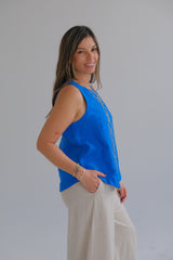Musculosa Comodín azul CÁPSULA