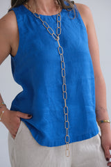 Musculosa Comodín azul CÁPSULA