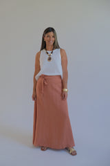 Falda Juana Terracota