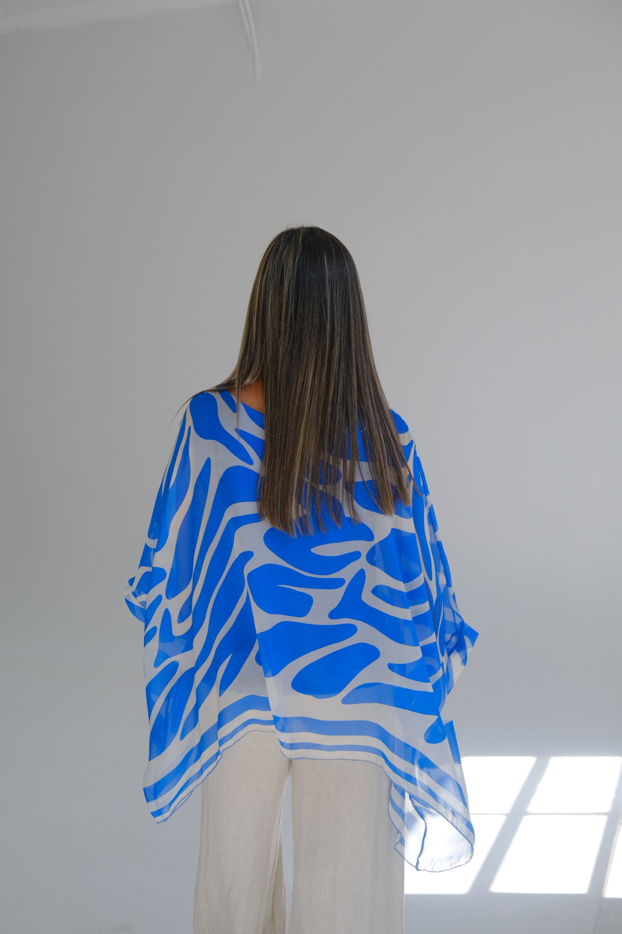 Blusa Aura Azul Francia