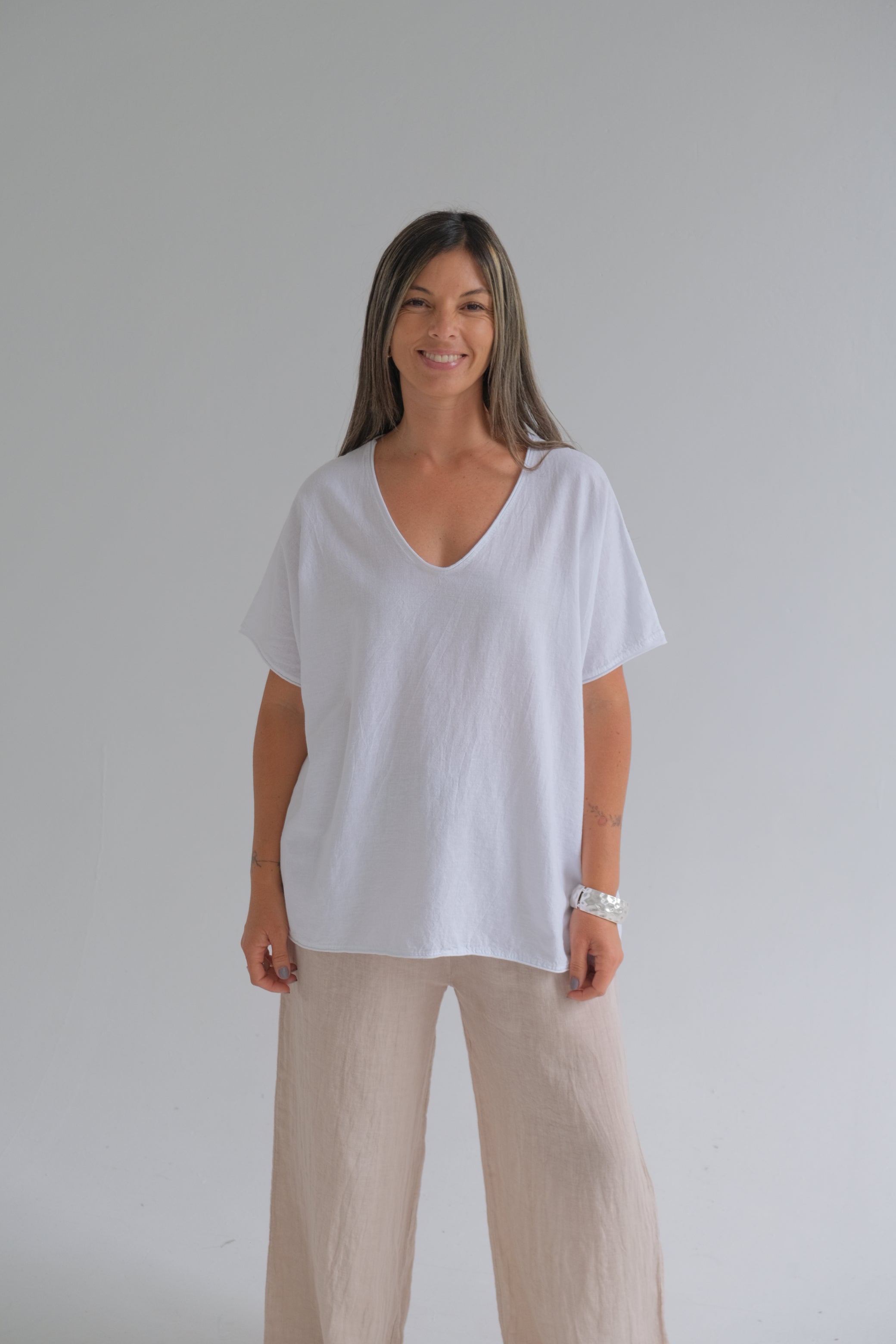 Remera Clarisa Blanco