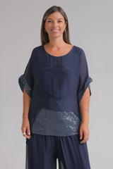 Blusa Varenna Azul