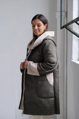 Tapado Ben Verde con beige