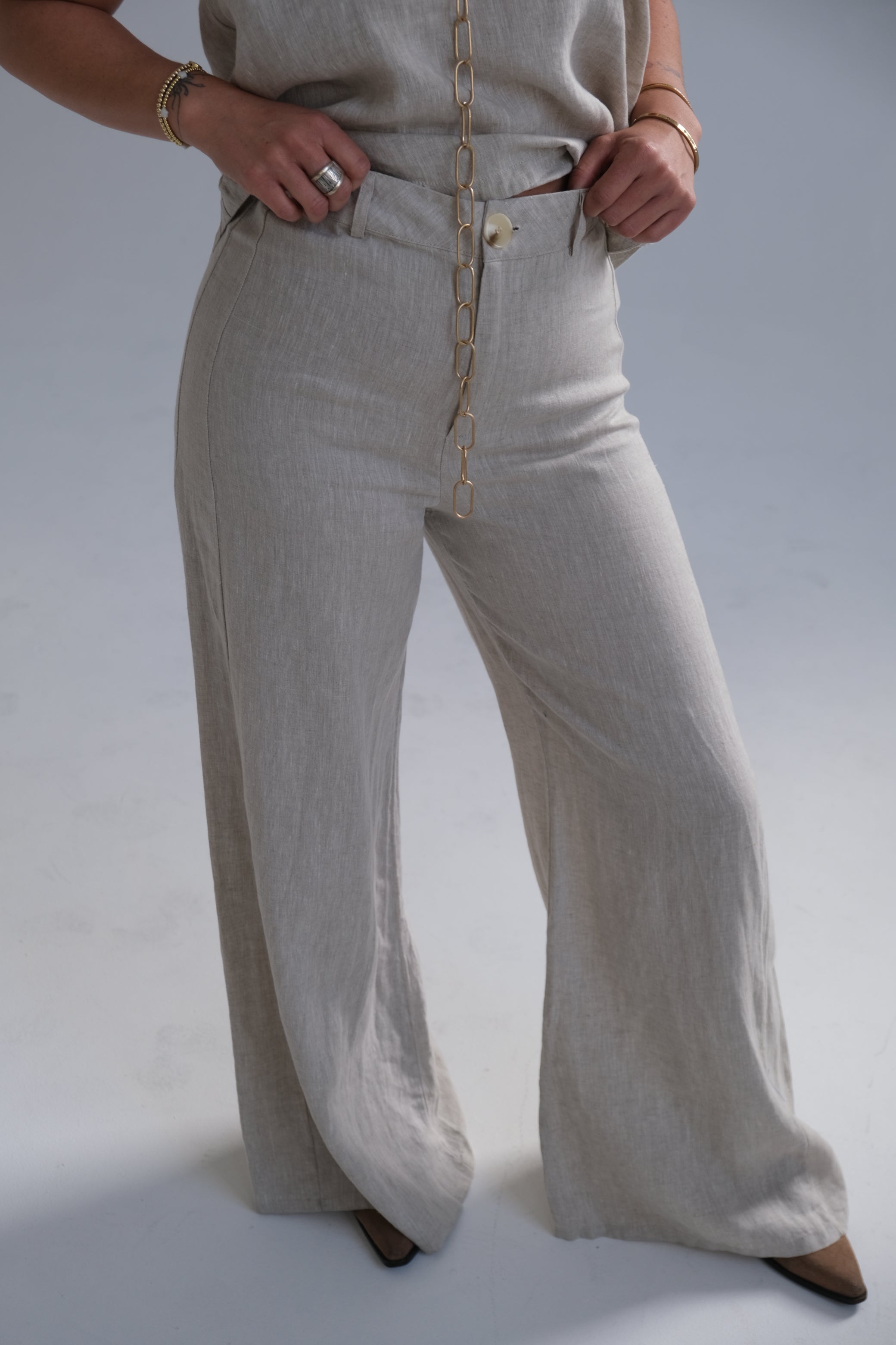 Pantalón Bruna Beige CÁPSULA