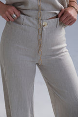 Pantalón Bruna Beige CÁPSULA