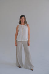 Musculosa Comodín off-white CÁPSULA