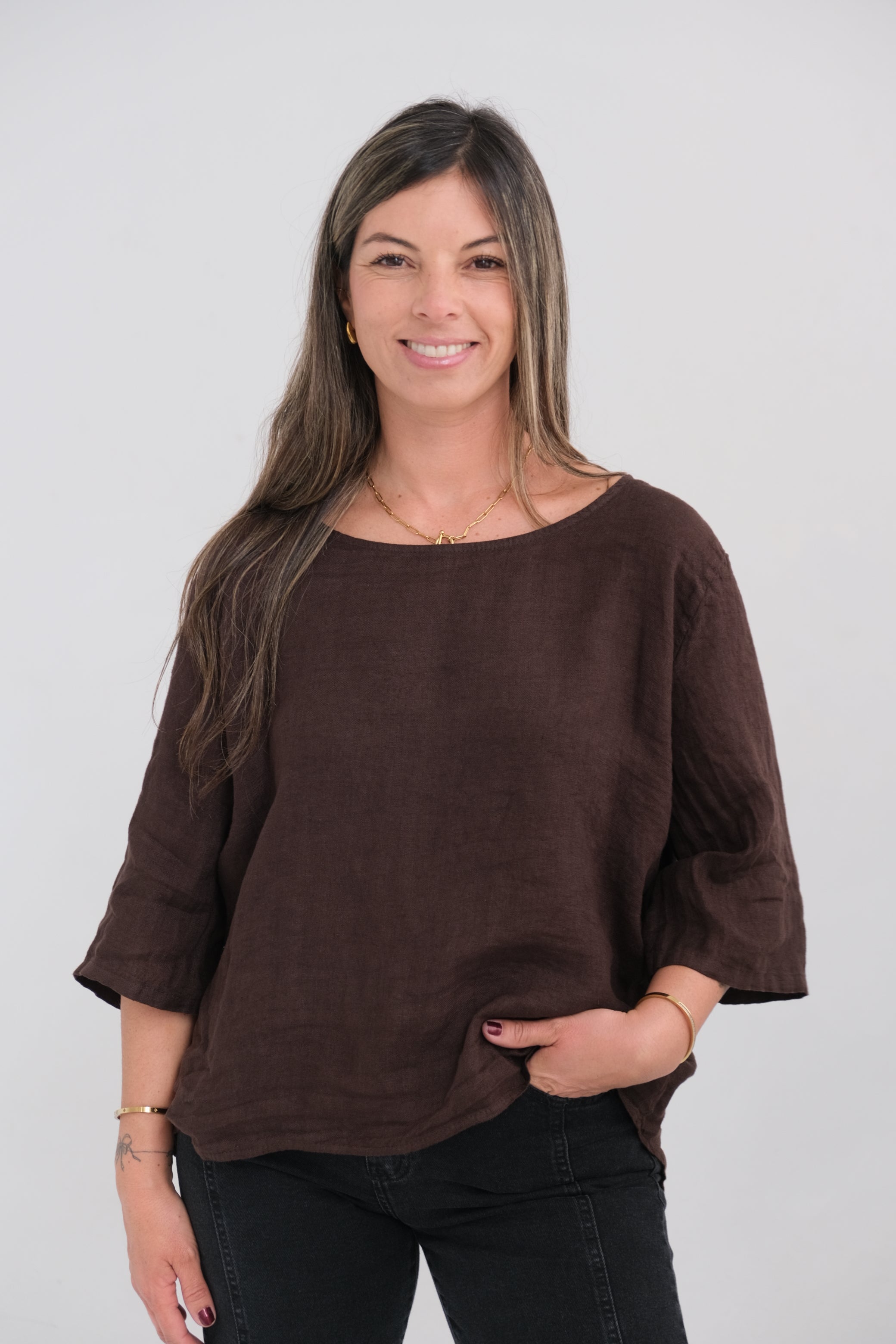 Blusa Candela Chocolate