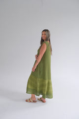 Vestido Vanessa Pistacho