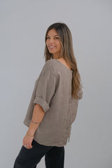 Blusa Candela Visón