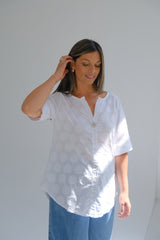Blusa Dots Blanco