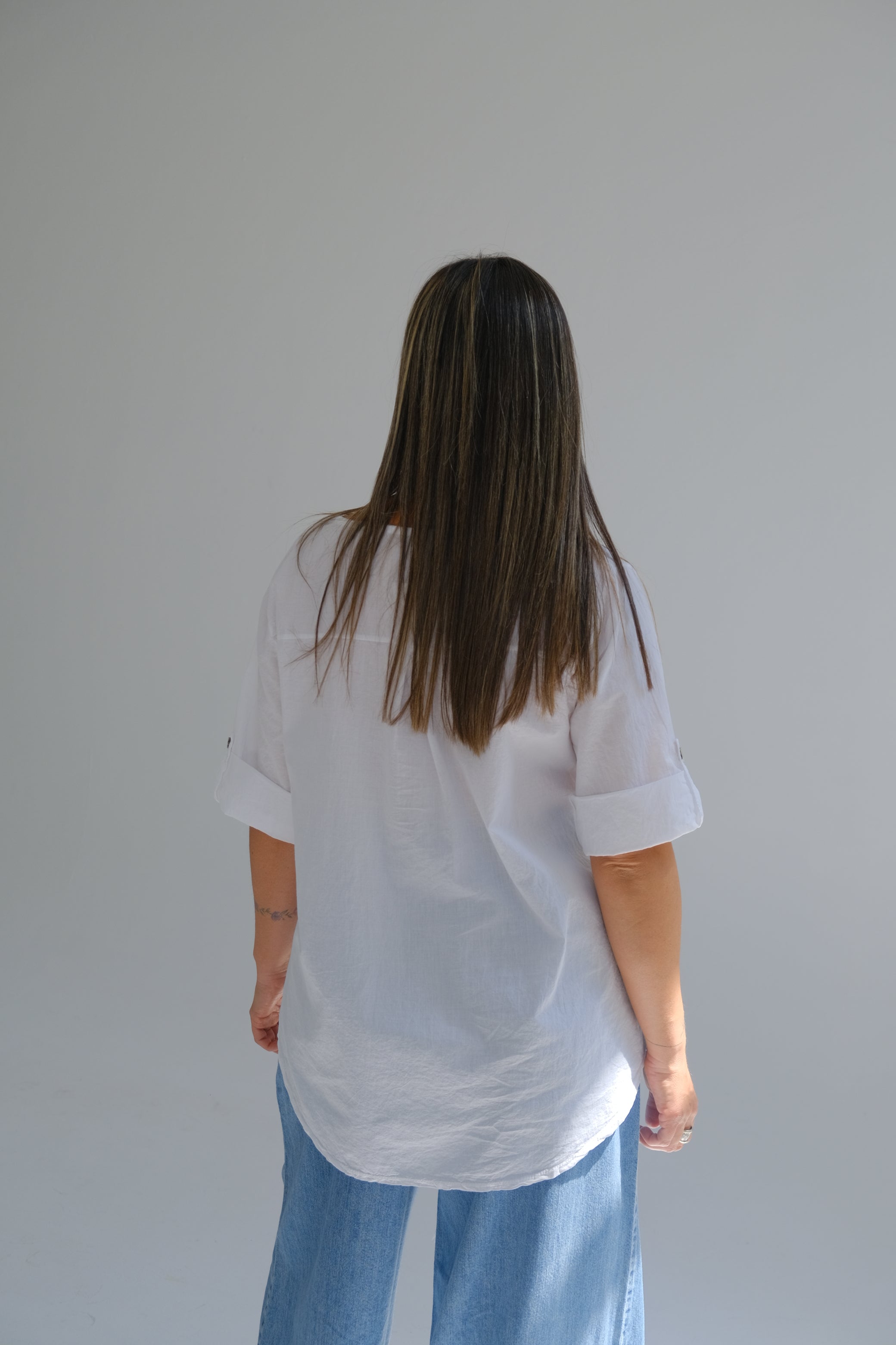 Blusa Dots Blanco