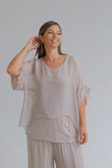 Blusa Varenna Visón