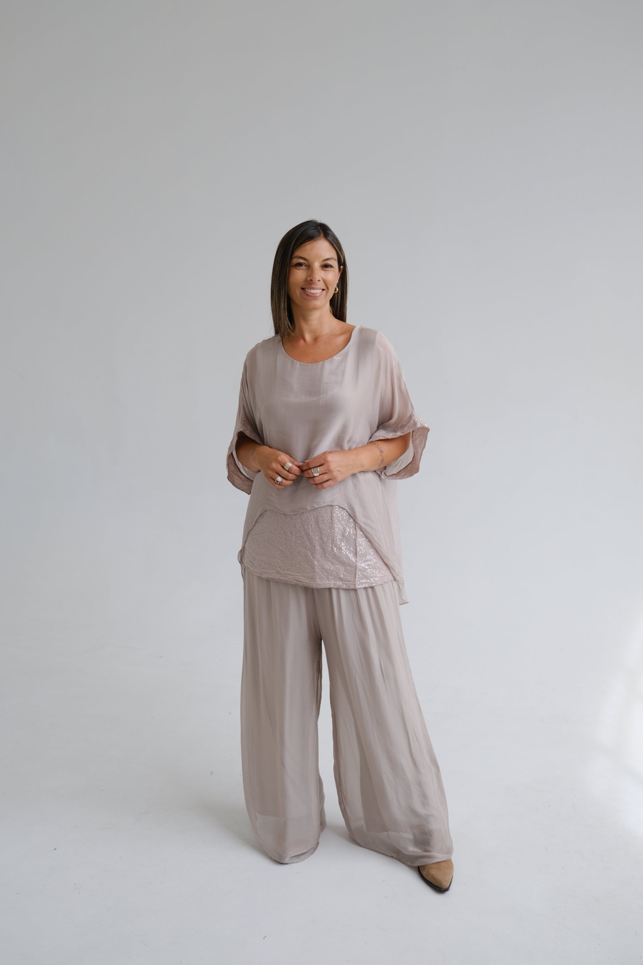 Blusa Varenna Visón