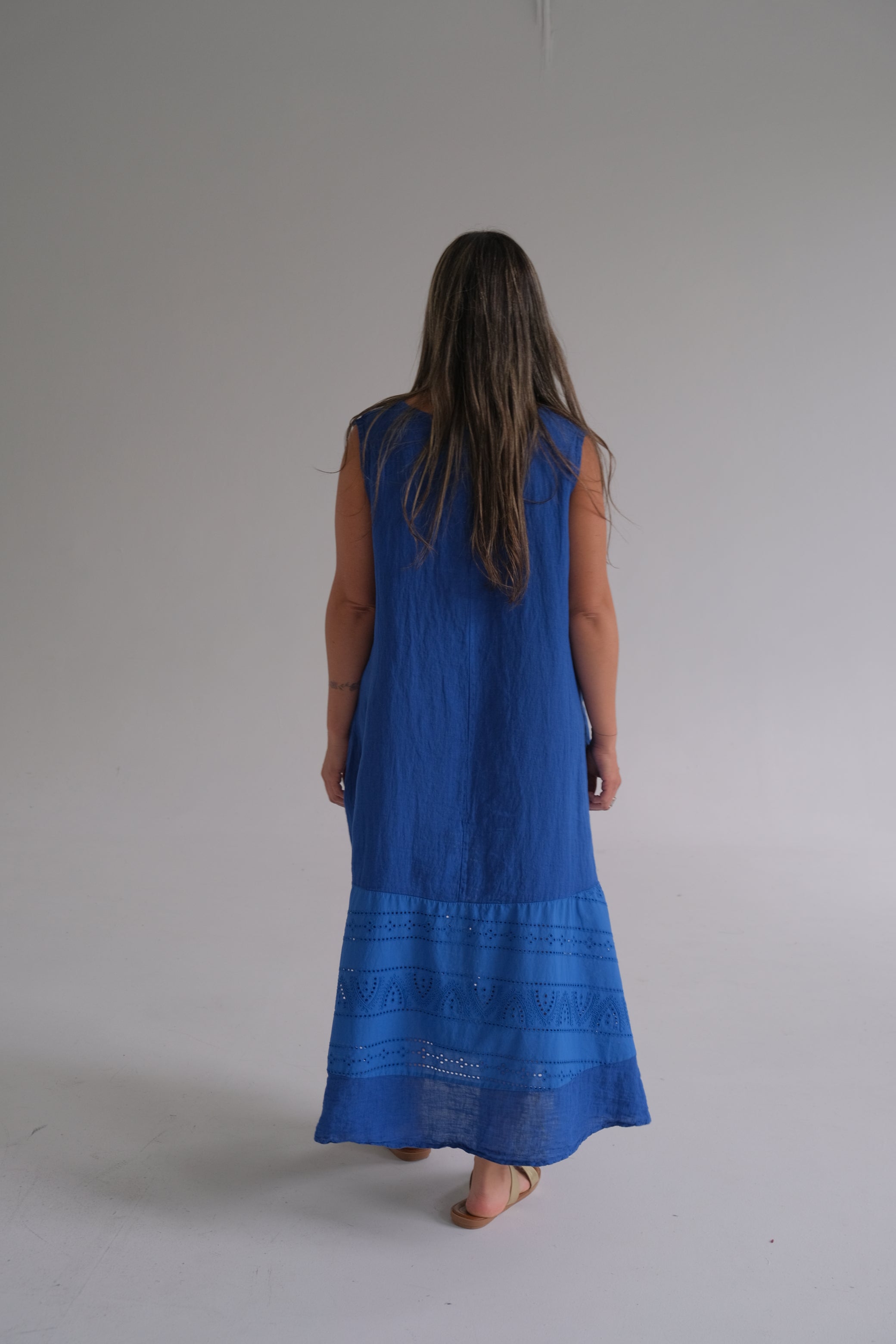 Vestido Vanessa Azul Francia