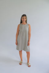 Vestido Shine Plata