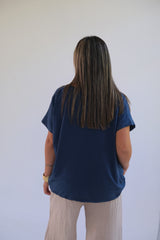 Remera Lisette Azul Marino
