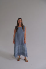 Vestido Vanessa Azul Jean