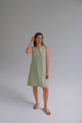 Vestido Shine Verde Lima