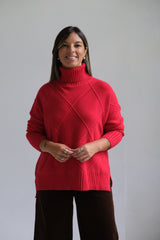 Polerón Rombo Rojo