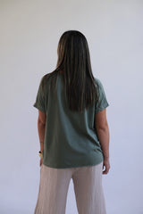 Remera Lisette Verde Seco
