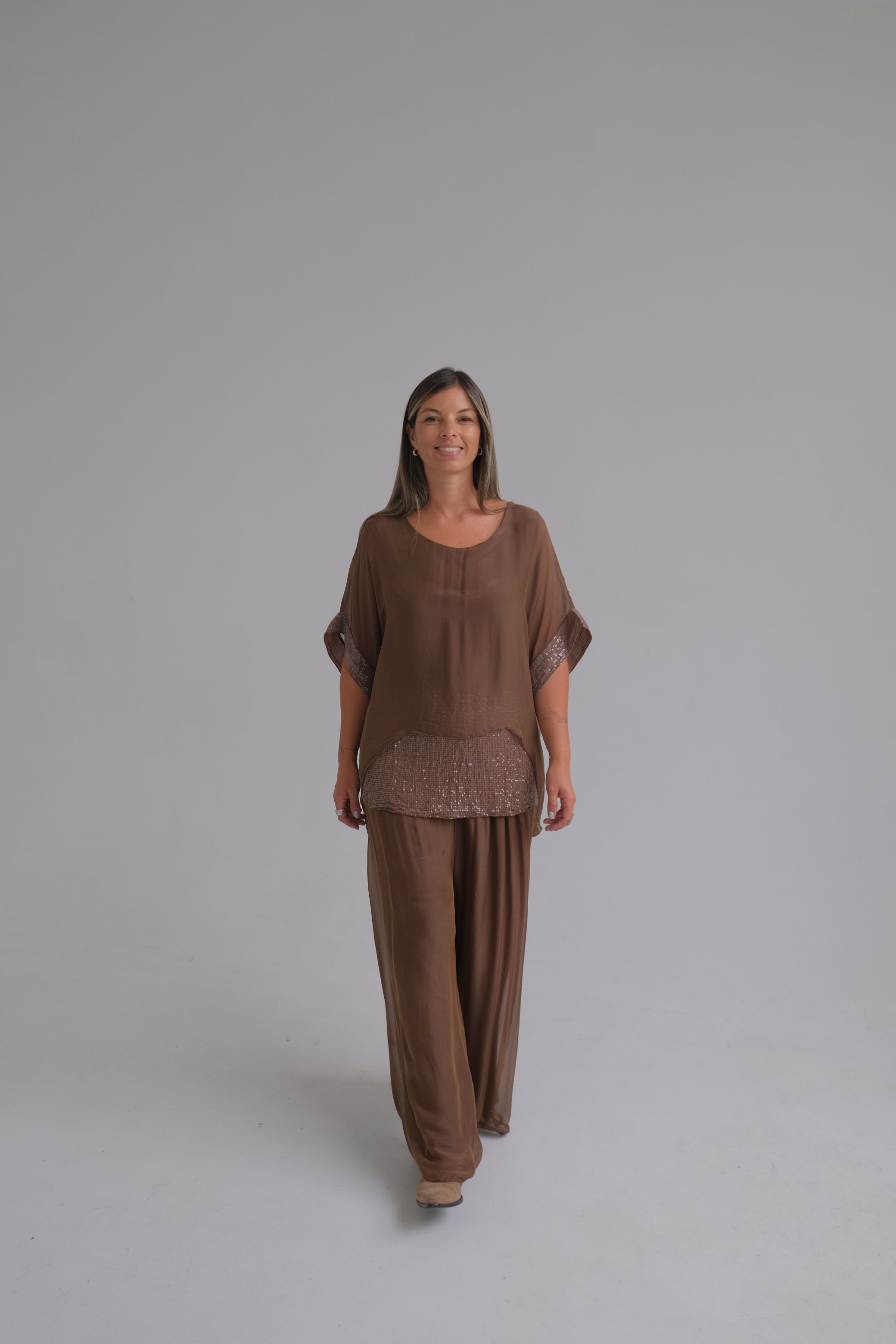 Pantalon Varenna Chocolate