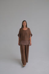 Pantalon Varenna Chocolate