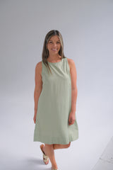 Vestido Shine Verde Lima