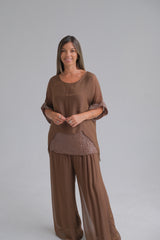 Blusa Varenna Chocolate