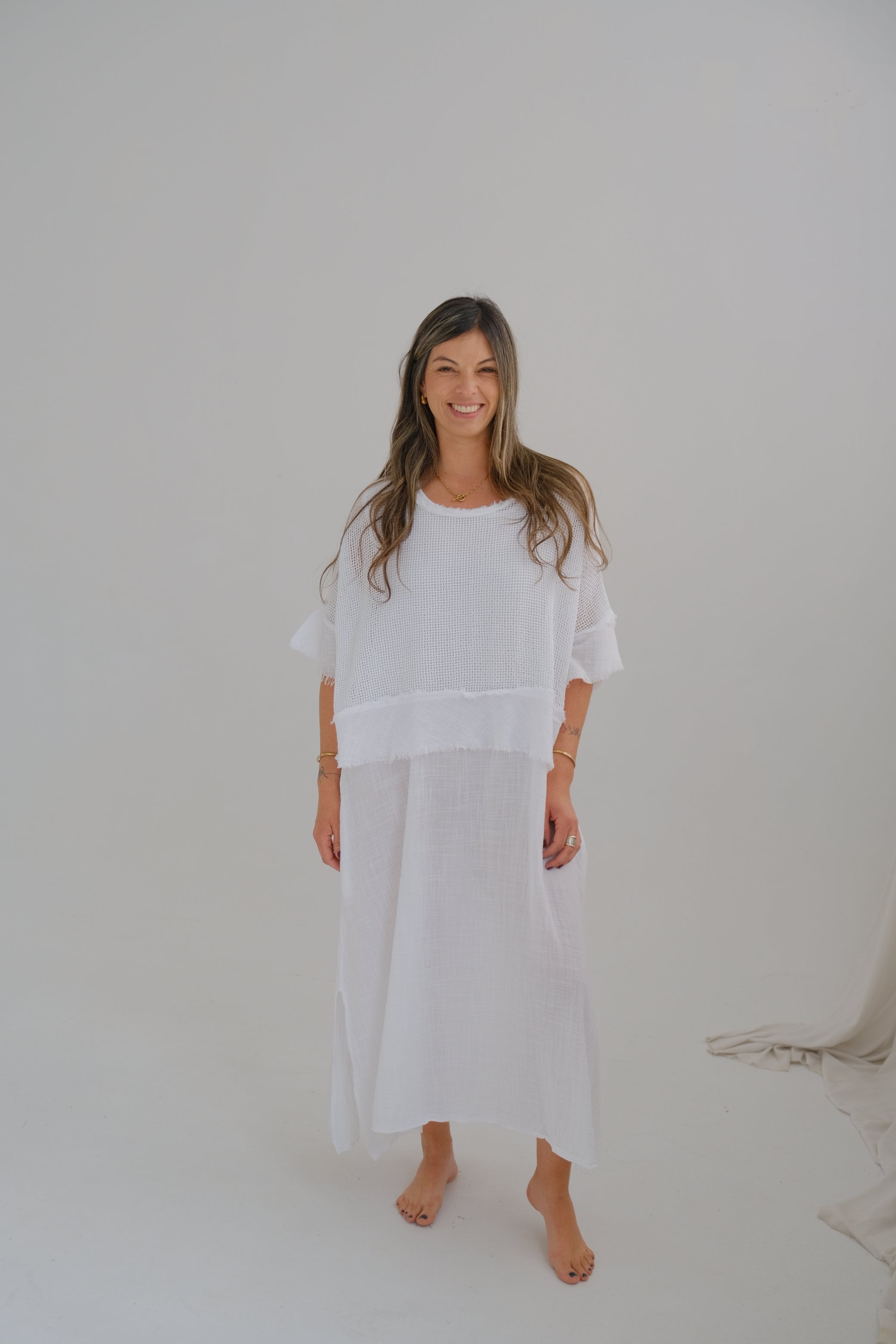 Vestido Jacinta Blanco
