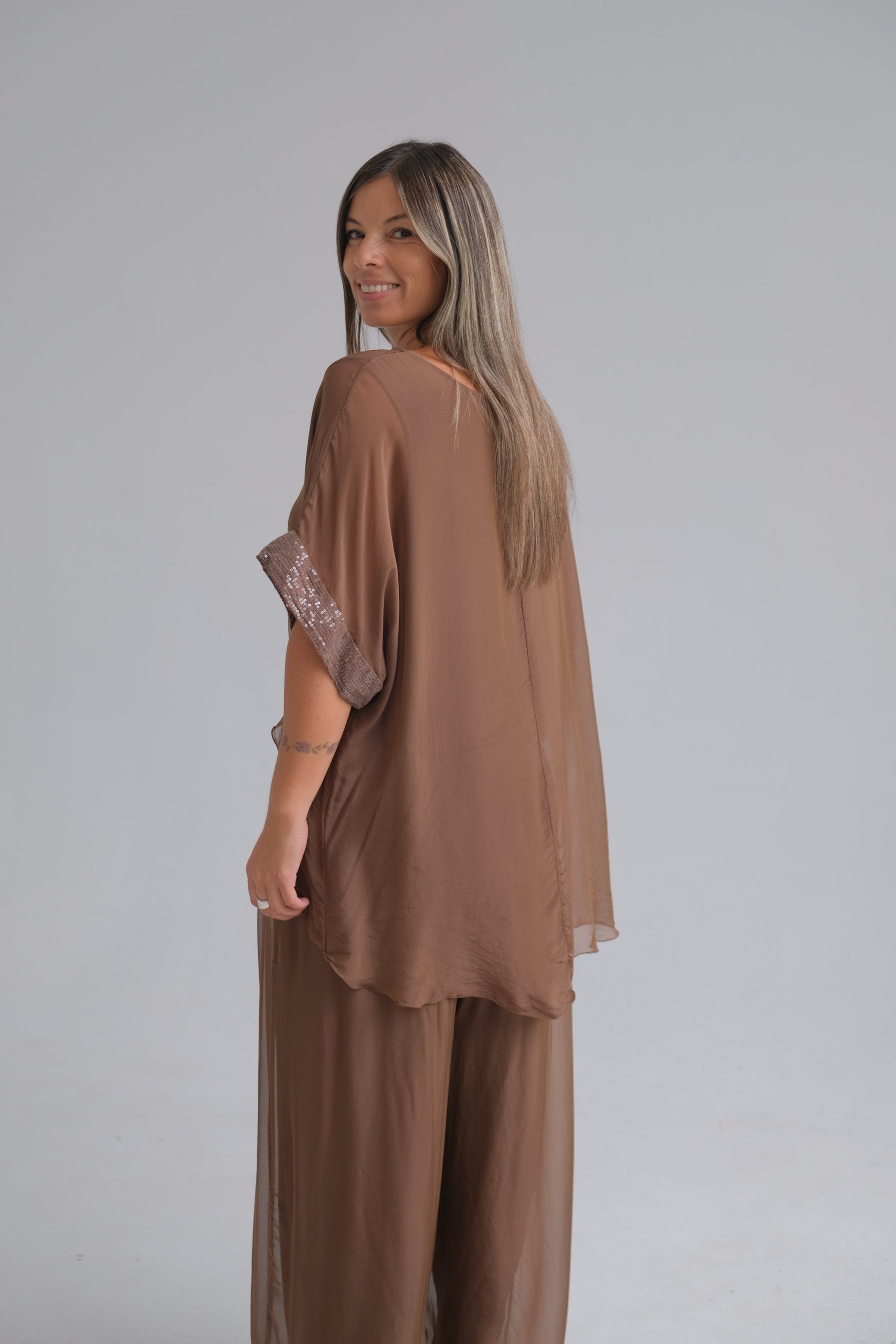 Blusa Varenna Chocolate