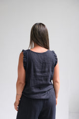 Musculosa Betiana Azul Marino