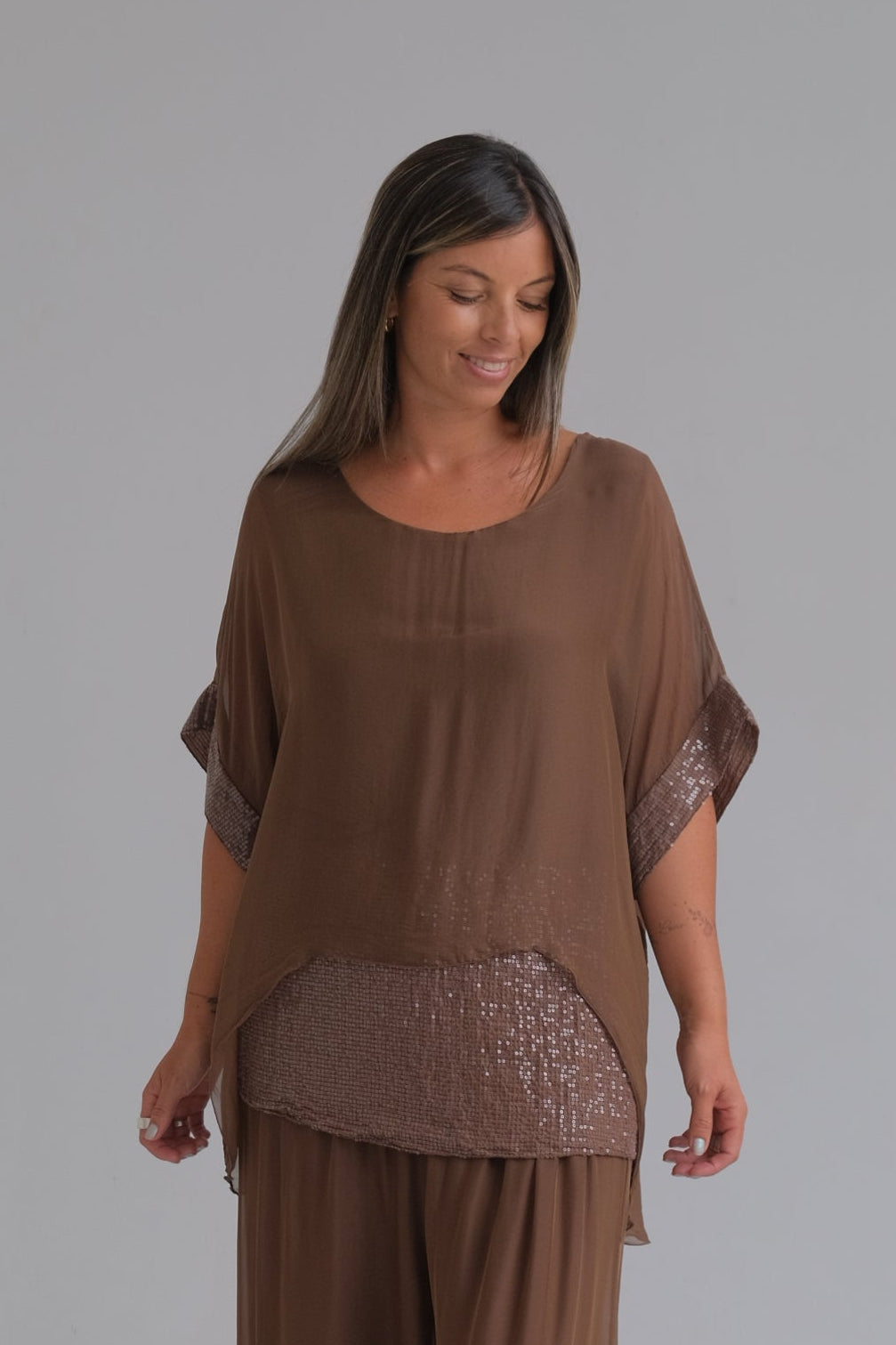 Blusa Varenna Chocolate