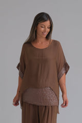 Blusa Varenna Chocolate