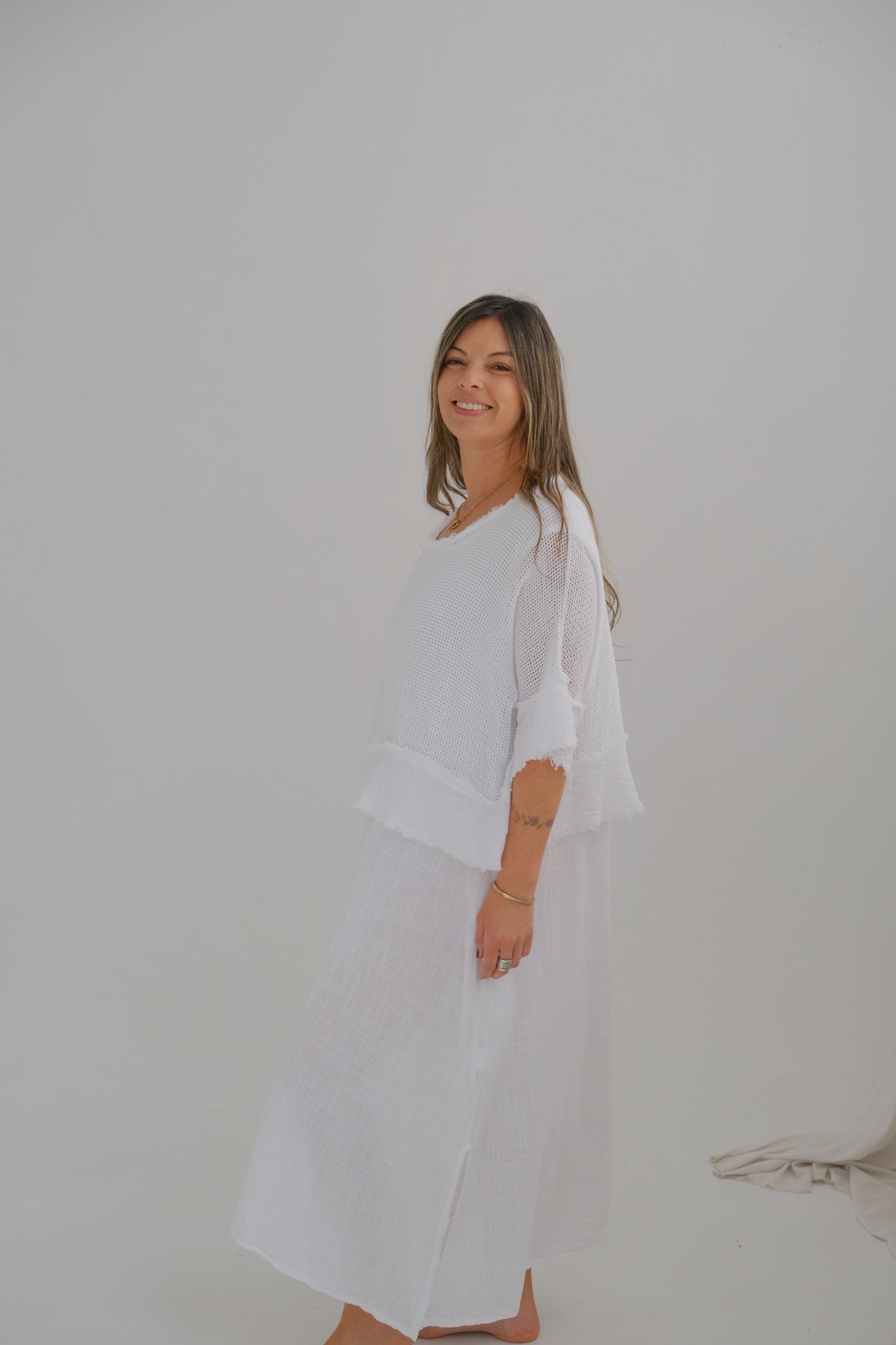 Vestido Jacinta Blanco