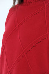 Polerón Rombo Rojo