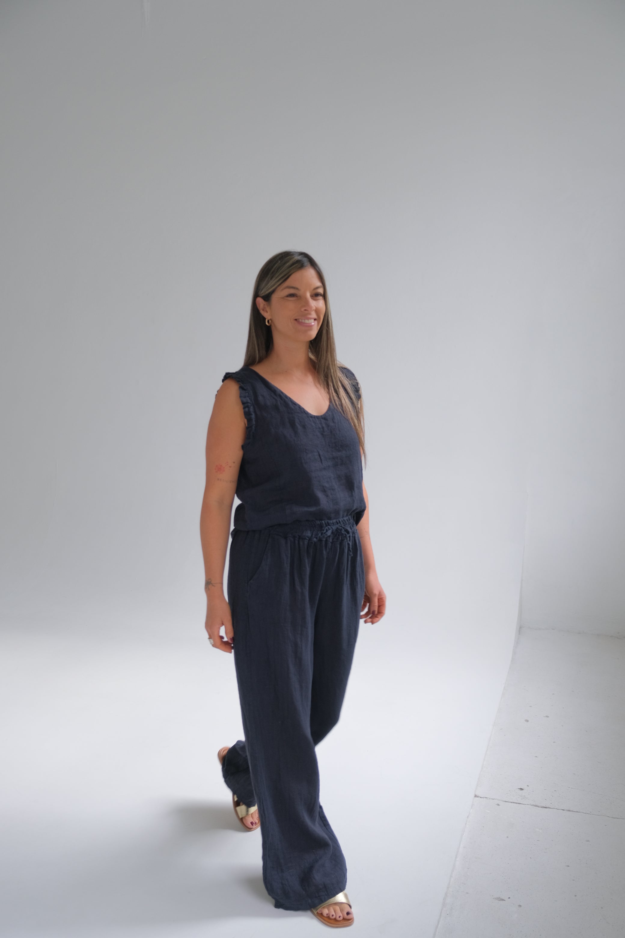 Pantalon Clio Azul Marino