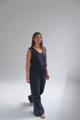 Pantalon Clio Azul Marino