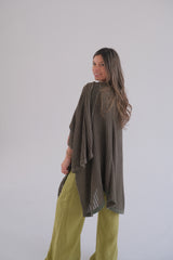 Ruana verde CÁPSULA