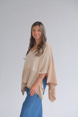 Poncho Joaquina Beige