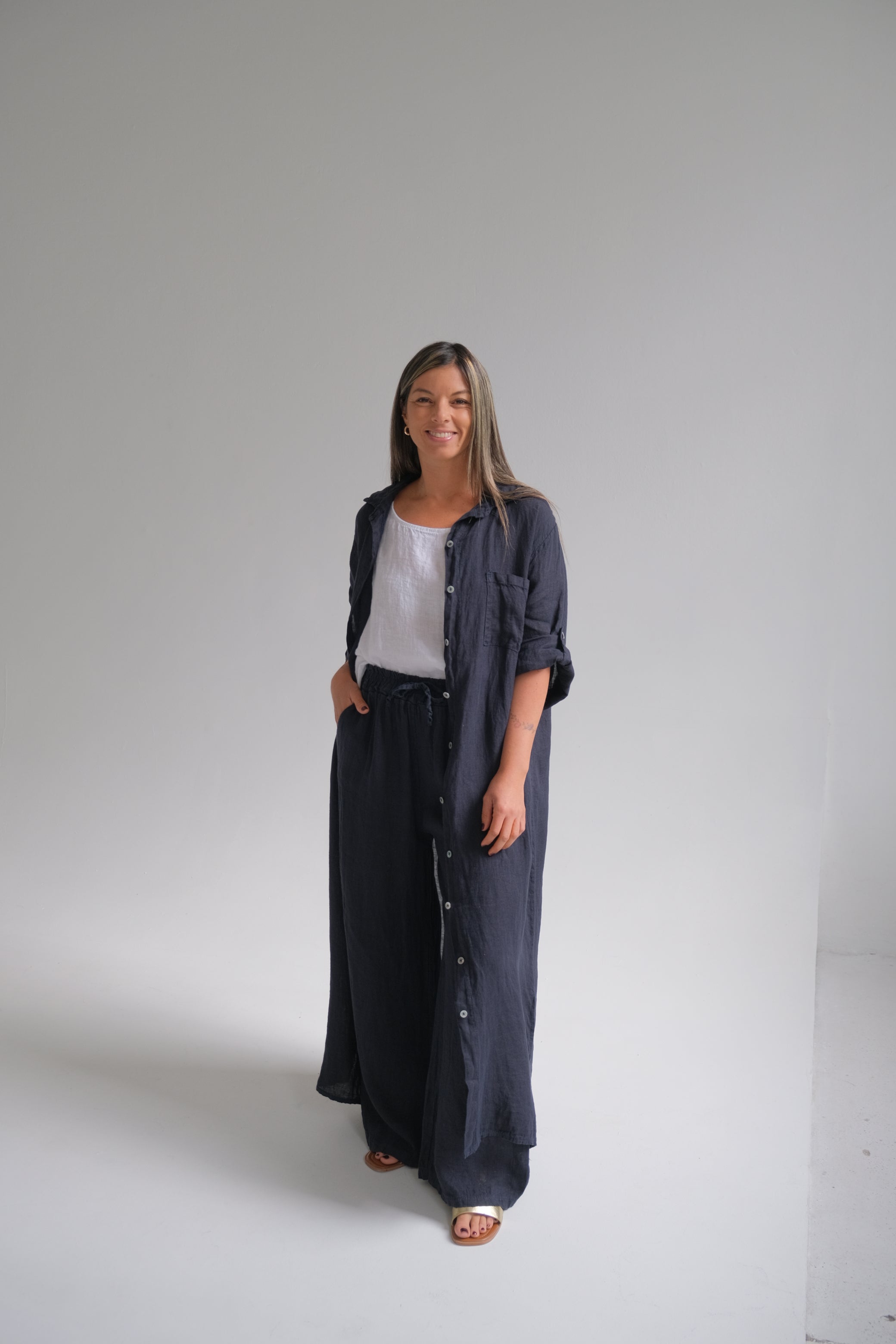 Pantalon Clio Azul Marino