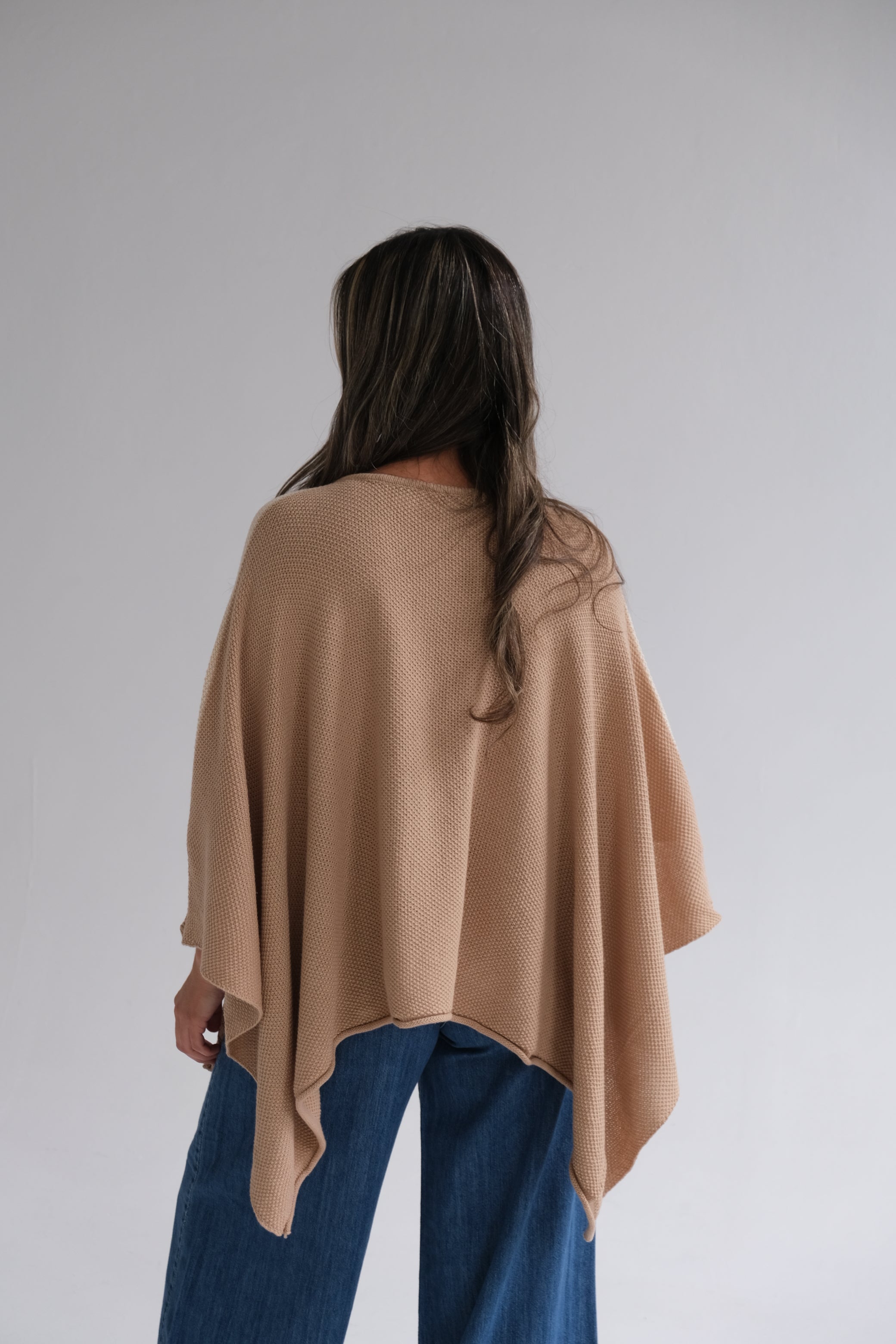 Poncho Joaquina Beige