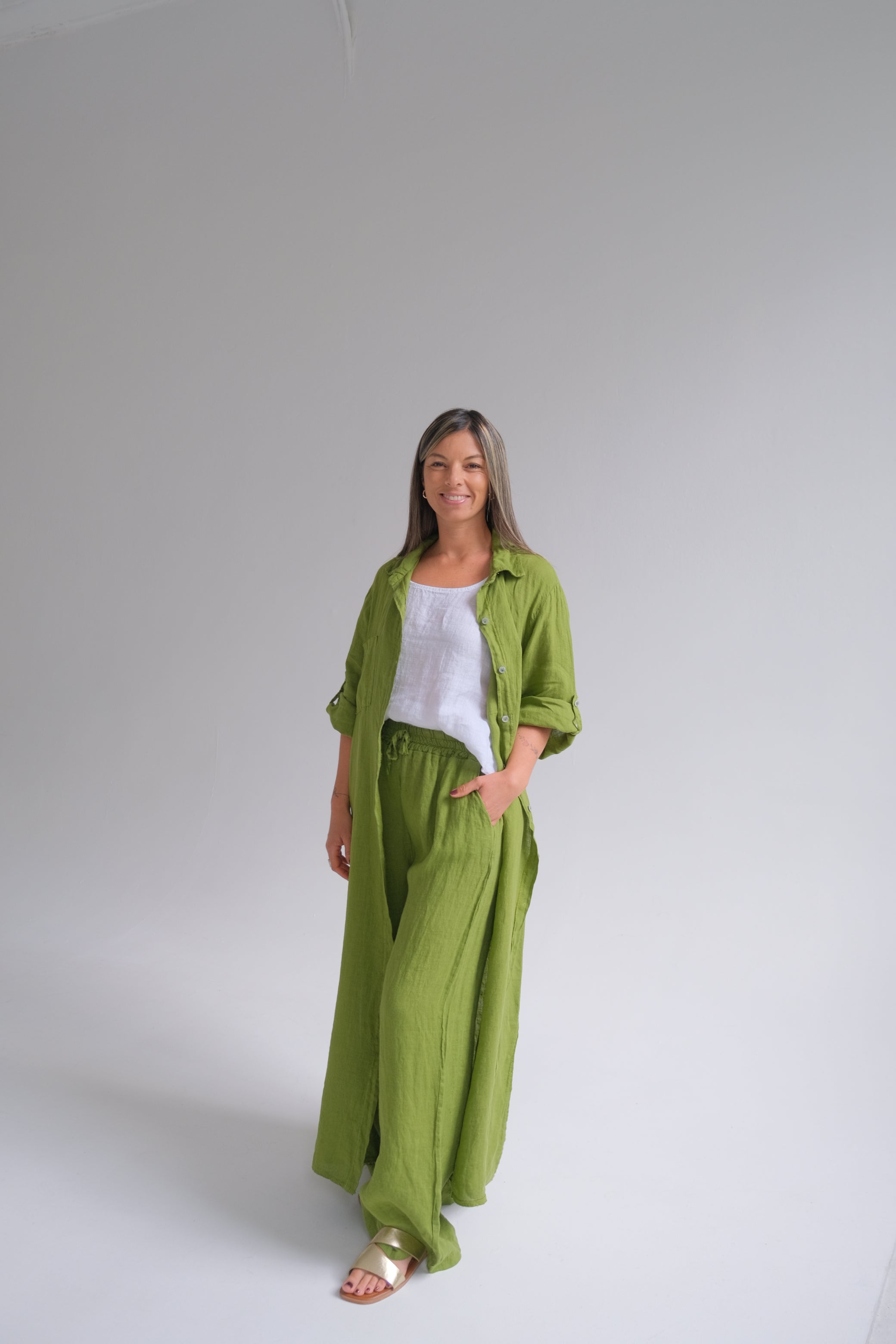 Pantalon Clio Pistacho