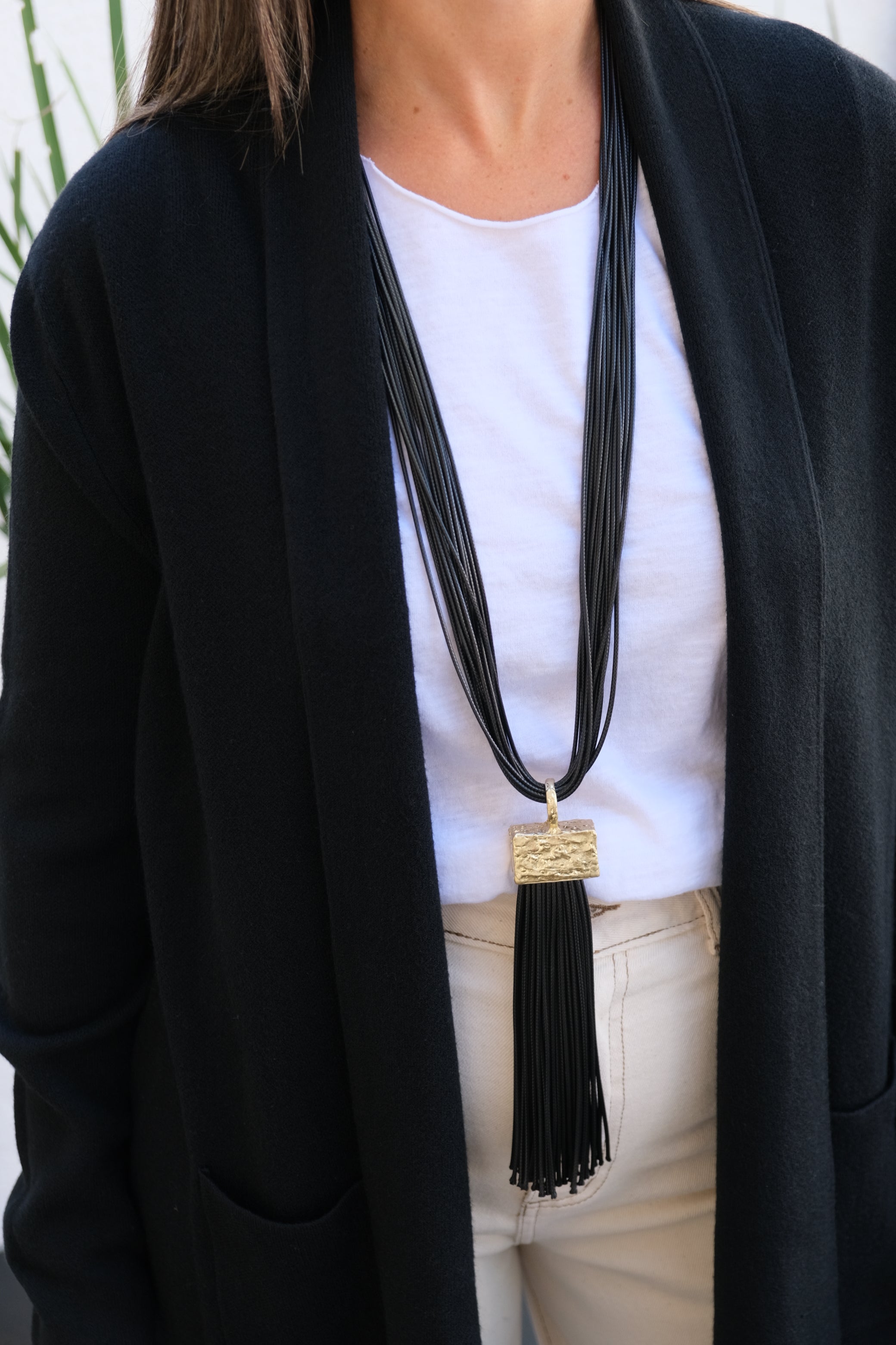 Collar Fleco Negro