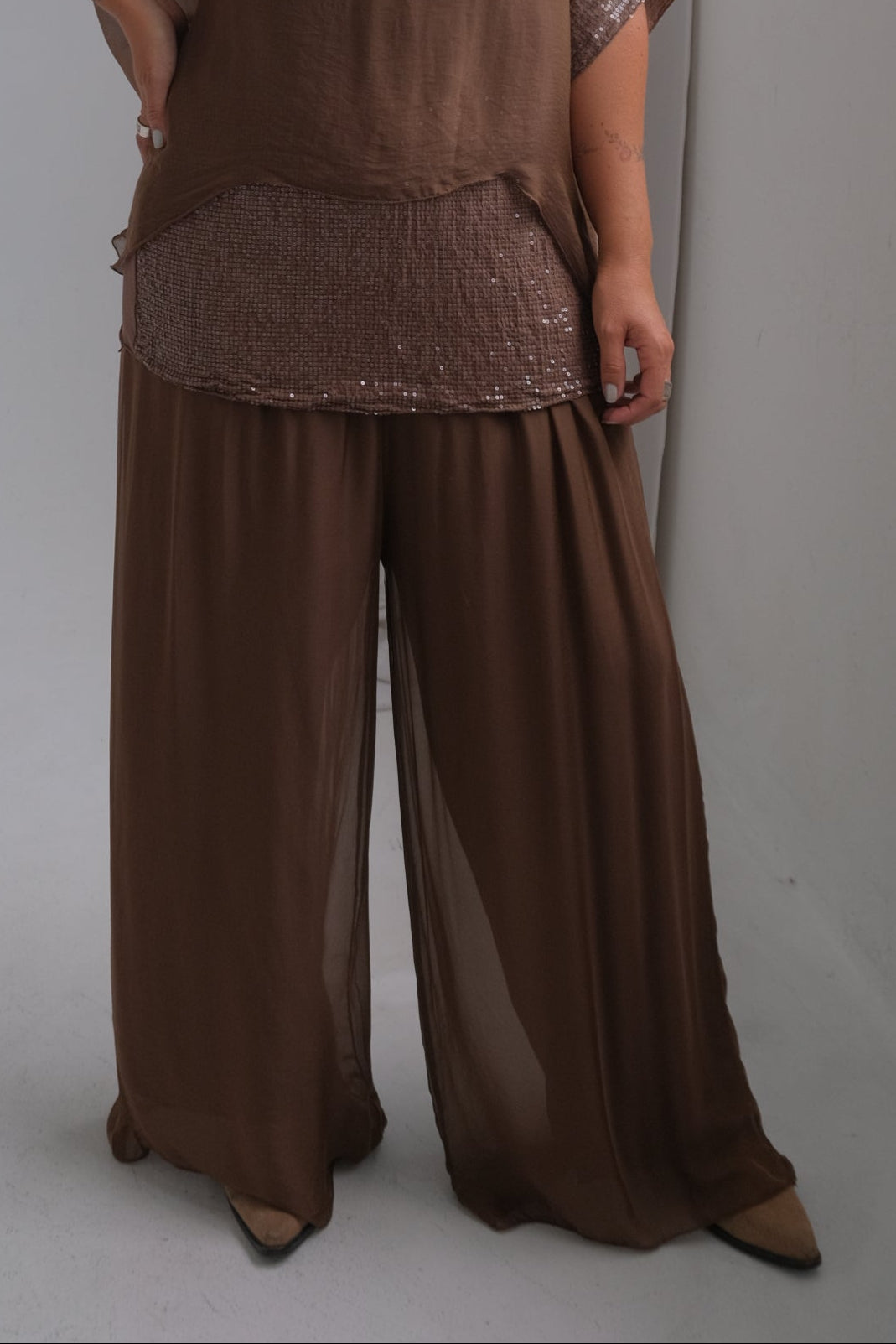 Pantalon Varenna Chocolate